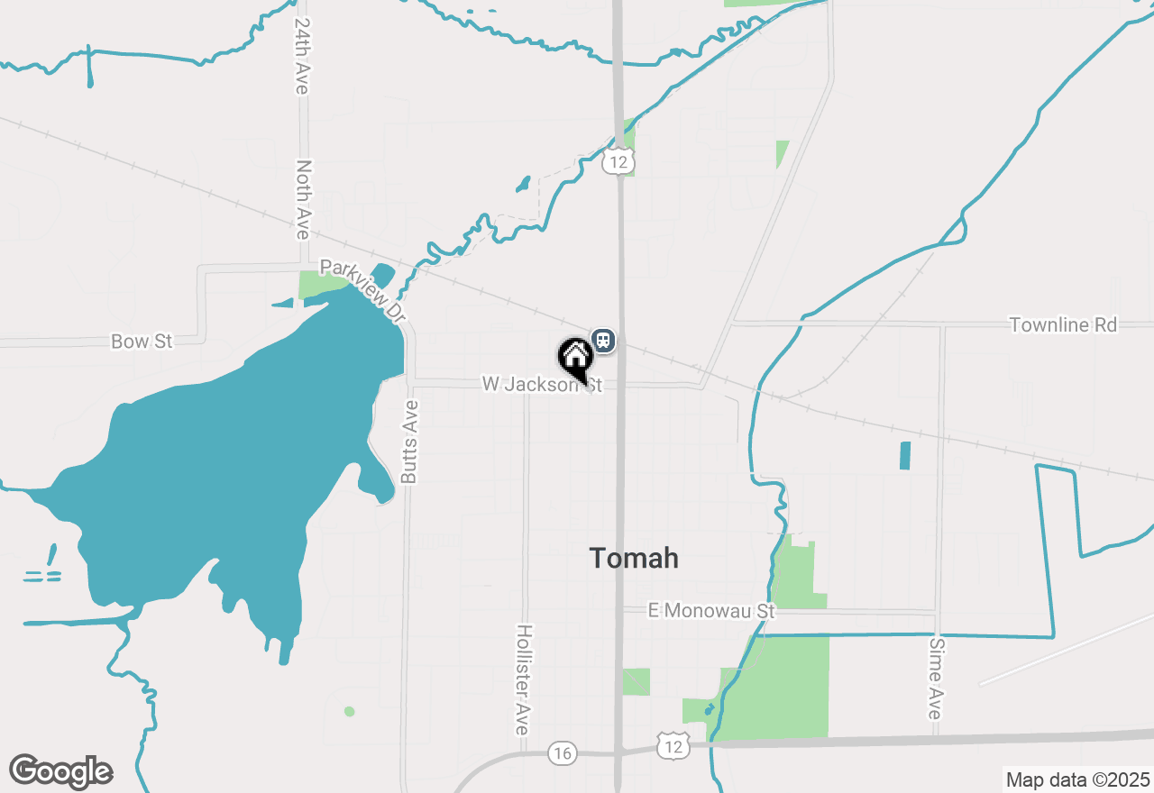Map of 312 Clark Street, Tomah, WI 54660