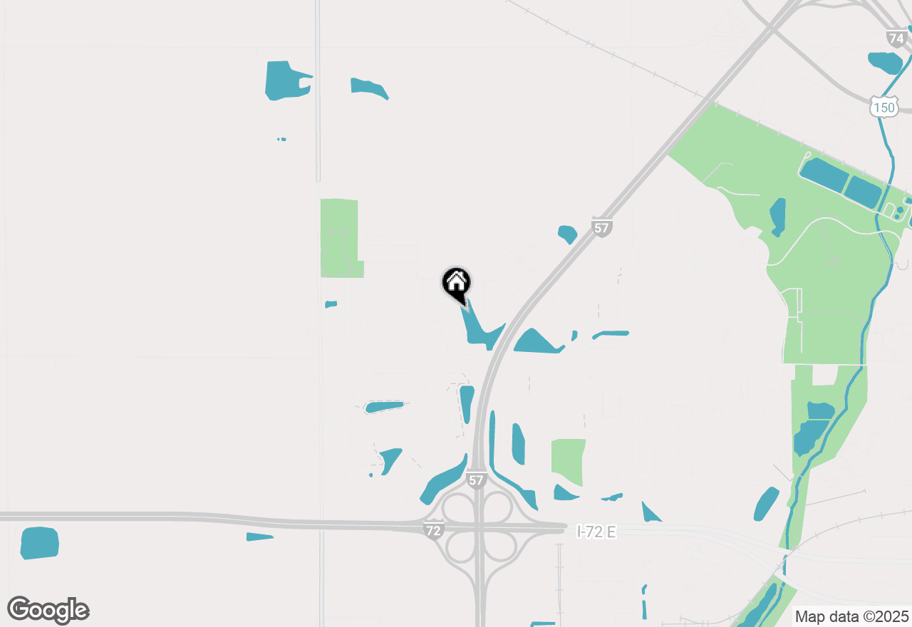 Map of 1320 Myrtle Beach Avenue, Champaign, IL 61822