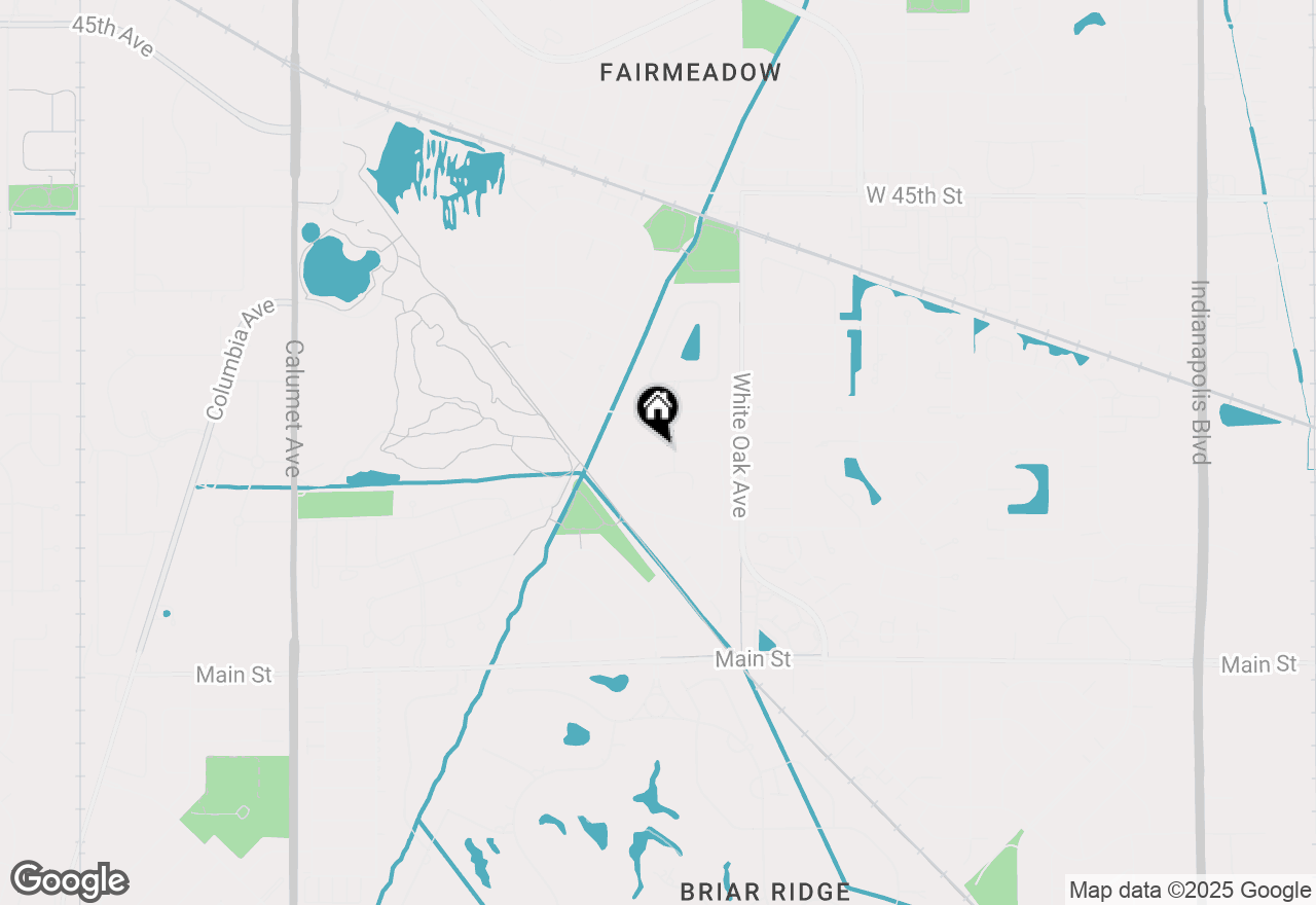 Map of 1432 Coventry Lane, Munster, IN 46321