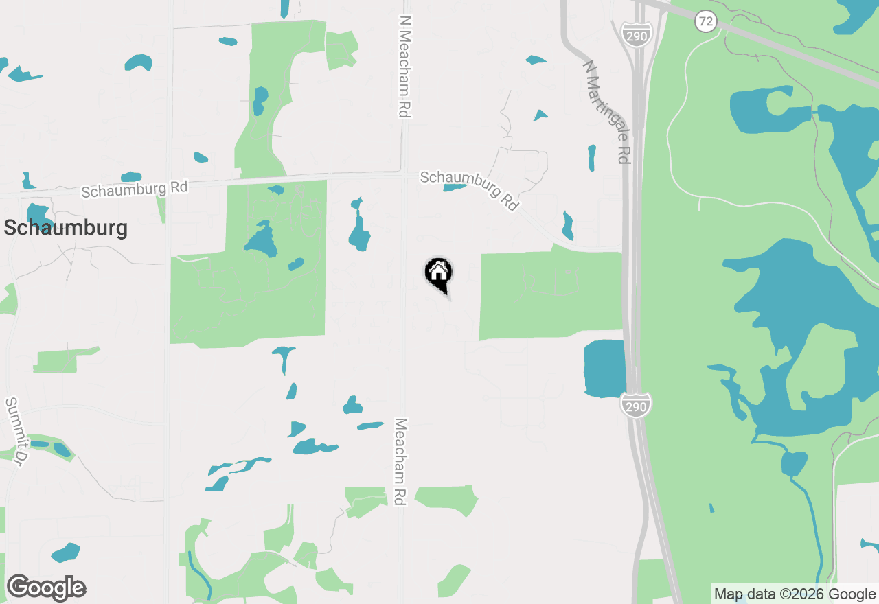 Map of 321 Maplewood Court #D1, Schaumburg, IL 60193