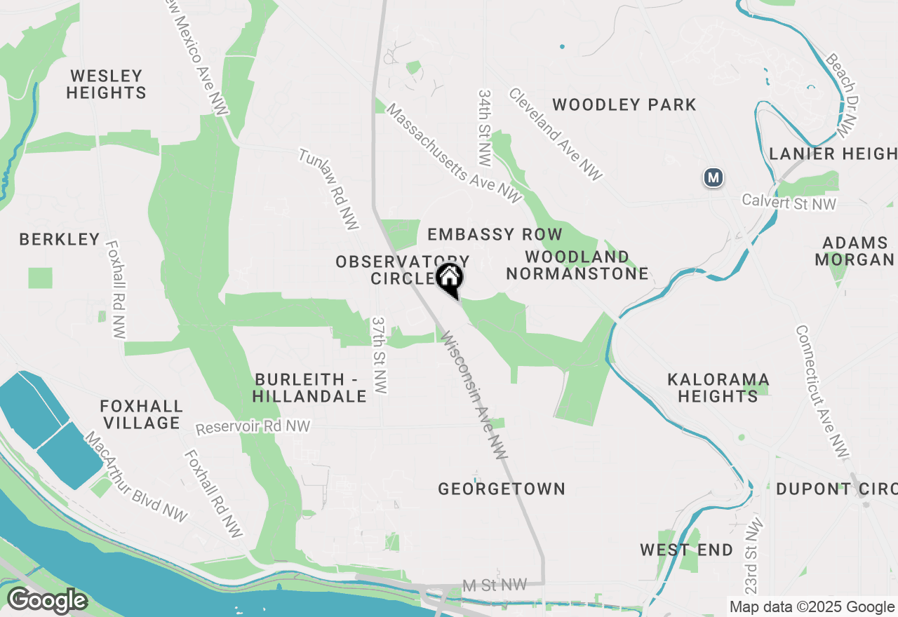 Map of 2111 Wisconsin Avenue Nw #302, Washington, DC 20007