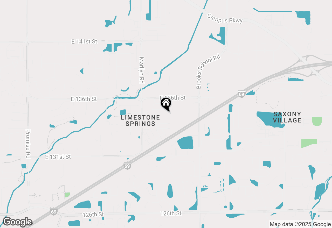 Map of 12215 Pebble Street #600, Fishers, IN 46038
