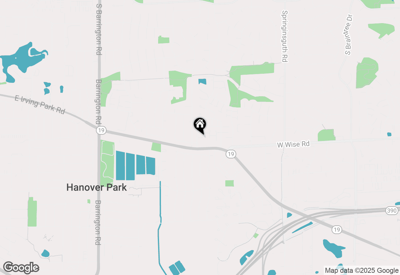 Map of 777 Verandah Drive, Hanover Park, IL 60133