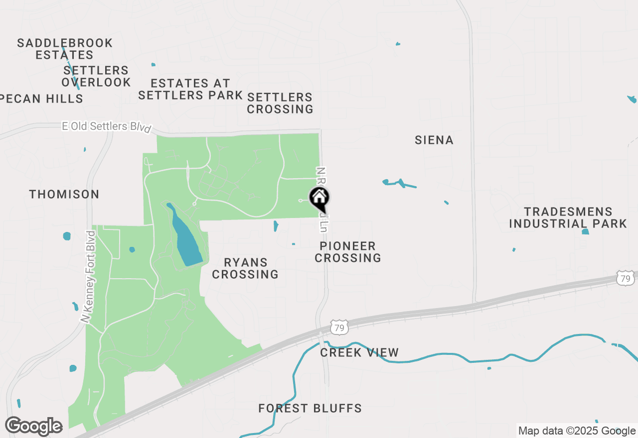 Map of 4613 Joseph Dr #B, Round Rock, TX 78665