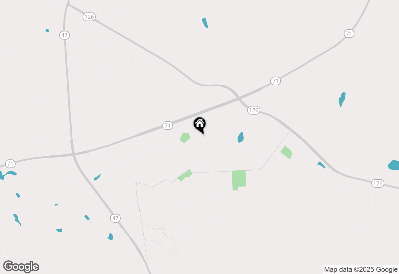 Map of 1967 Meadowlark Lane, Yorkville, IL 60560