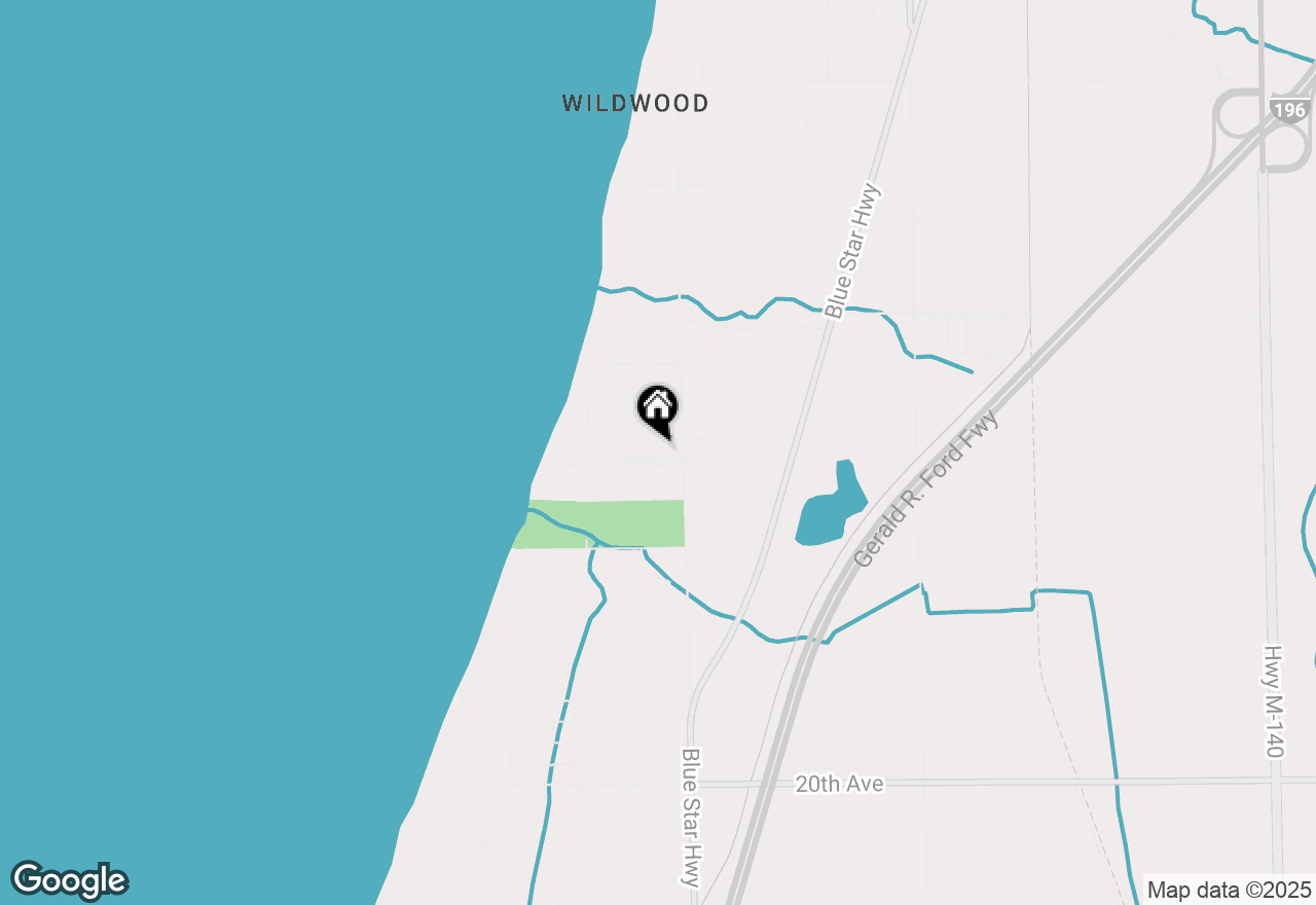 Map of 77096 Summers Gate Circle, South Haven, MI 49090