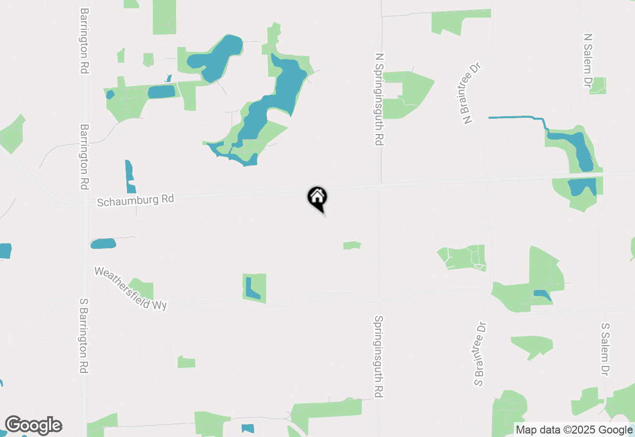 Map of 35 Waban Court, Schaumburg, IL 60193