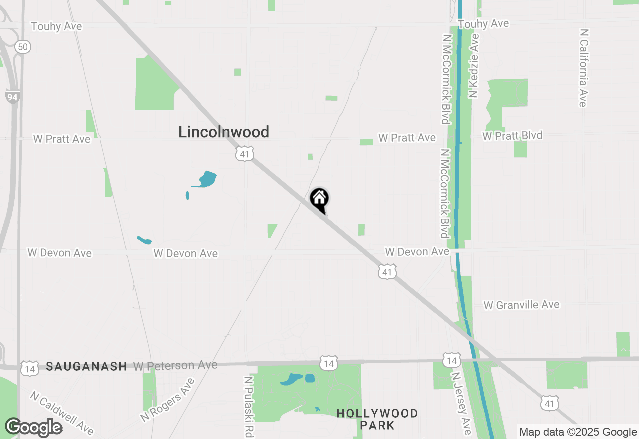 Map of 6516 N Lincoln Avenue #6516, Lincolnwood, IL 60712