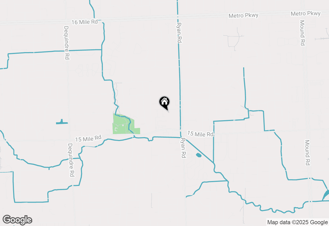 Map of 3806 Partagas Drive #48, Sterling Heights, MI 48310