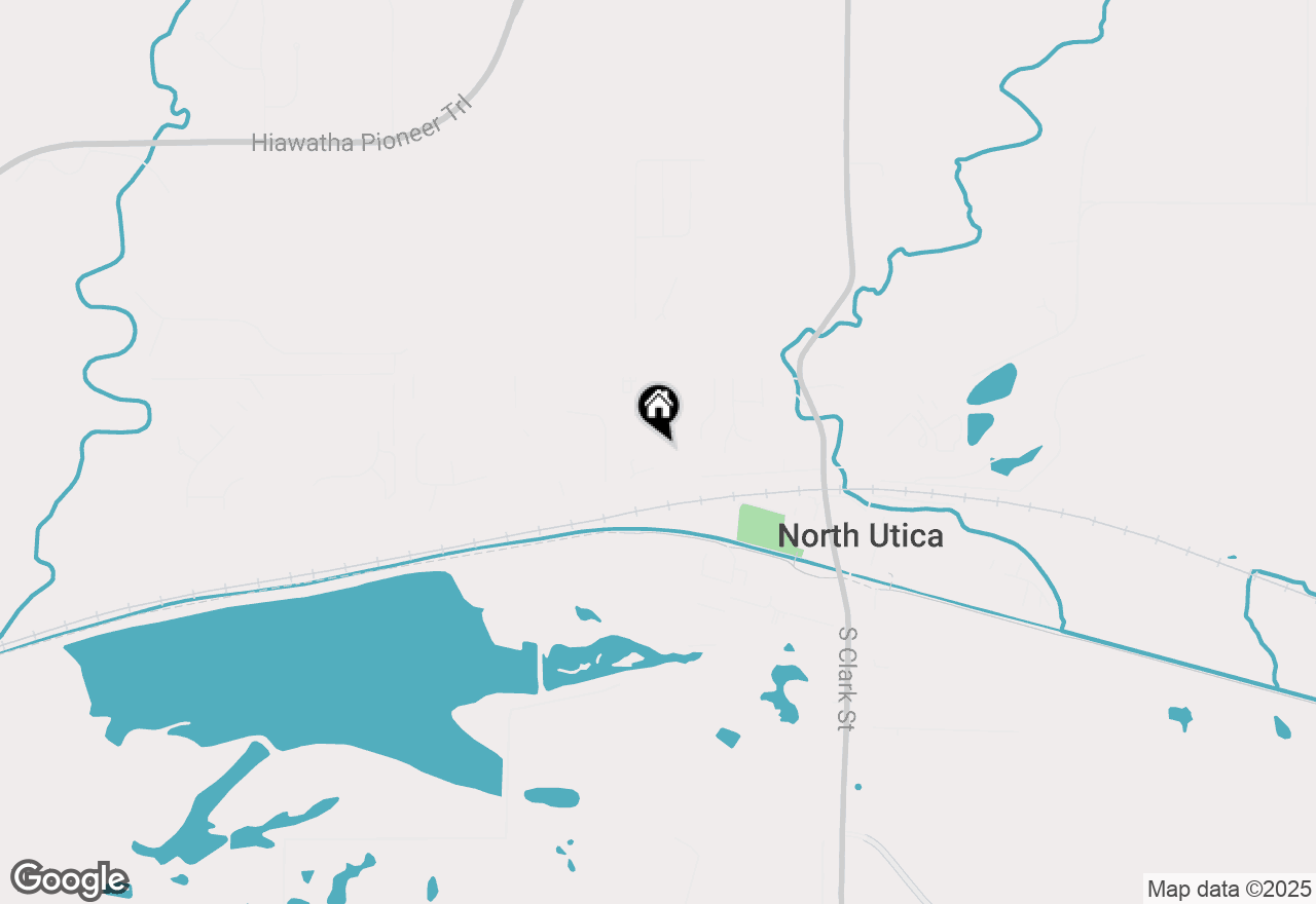 Map of 432 Northwest Street, Utica, IL 61373