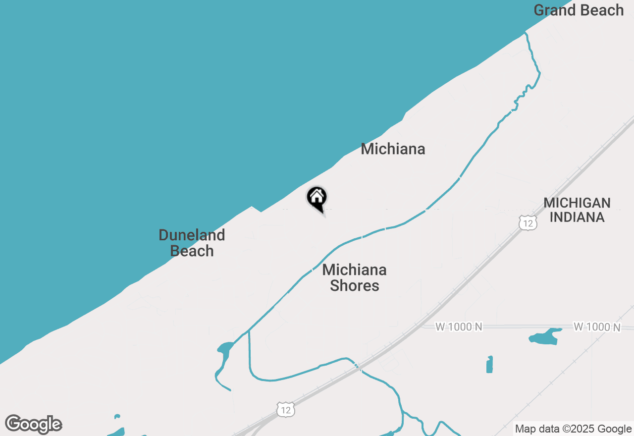 Map of 5 Ponchartrain Trail, Michiana Shores, IN 46360