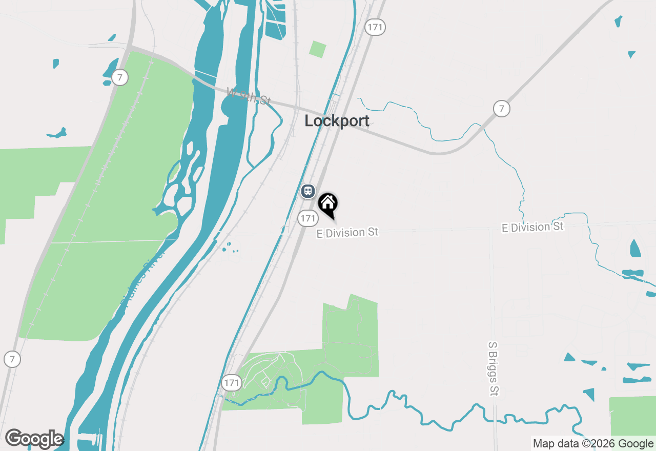 Map of 1440 S Hamilton Street #A, Lockport, IL 60441