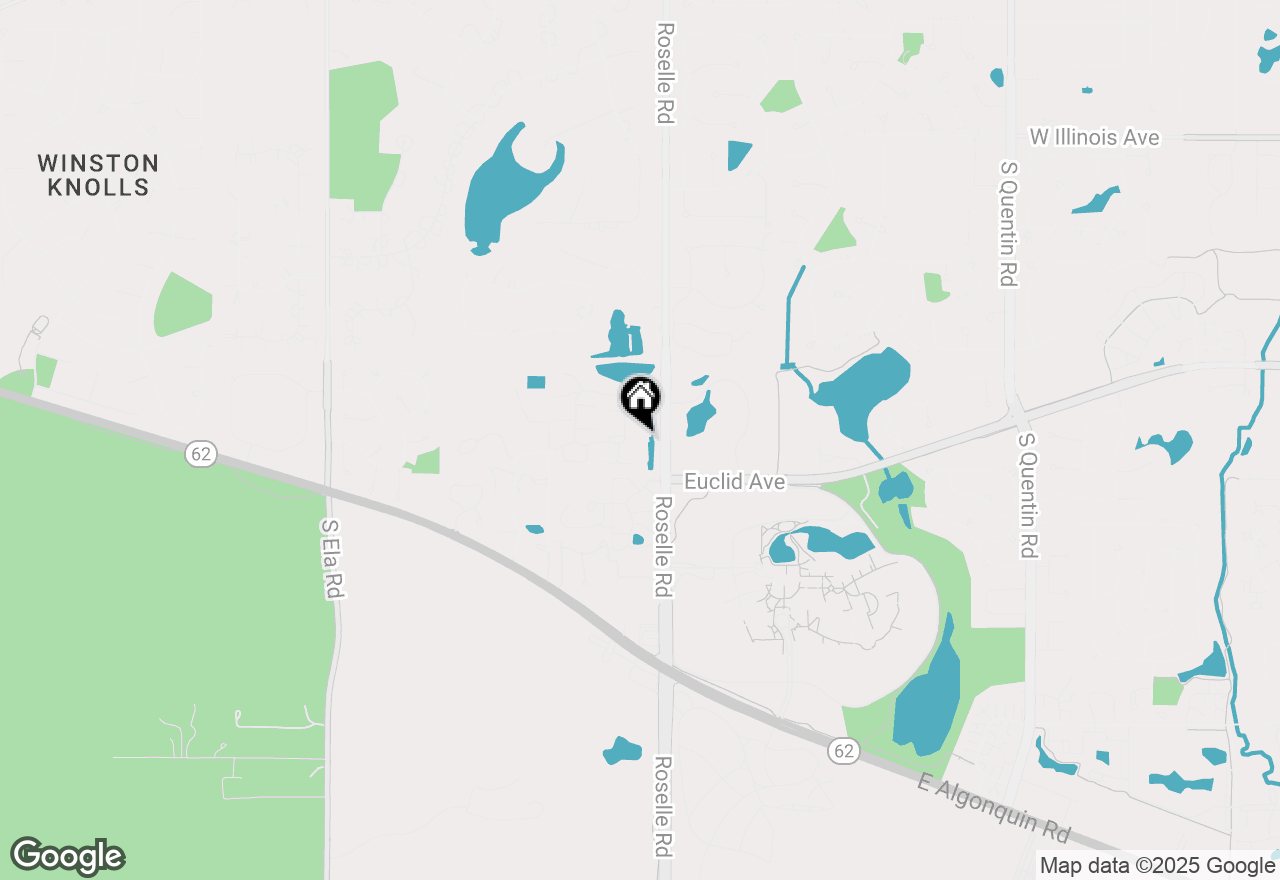 Map of 1517 Shire Circle, Inverness, IL 60067