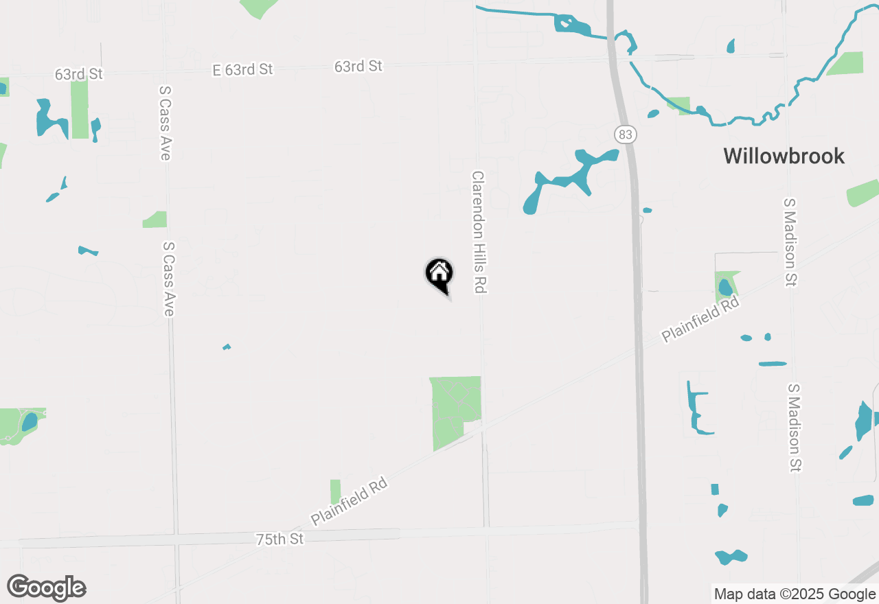 Map of 502 69th Street, Darien, IL 60561