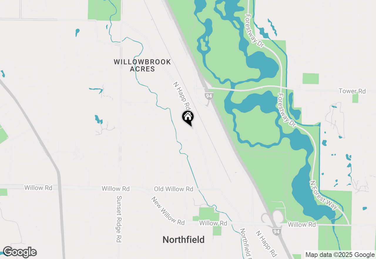 Map of 2064 Norfork Road, Northfield, IL 60093