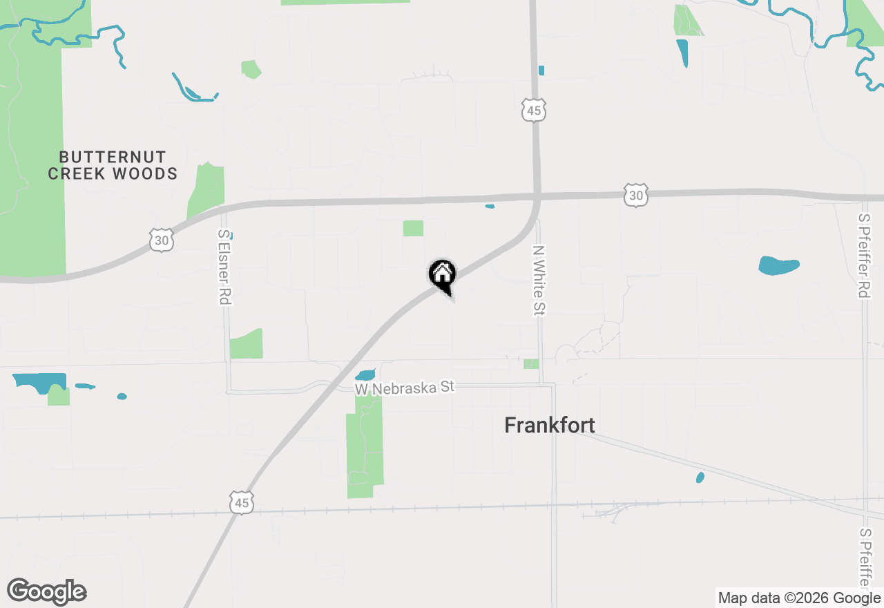 Map of 9832 Folkers Drive #9832, Frankfort, IL 60423