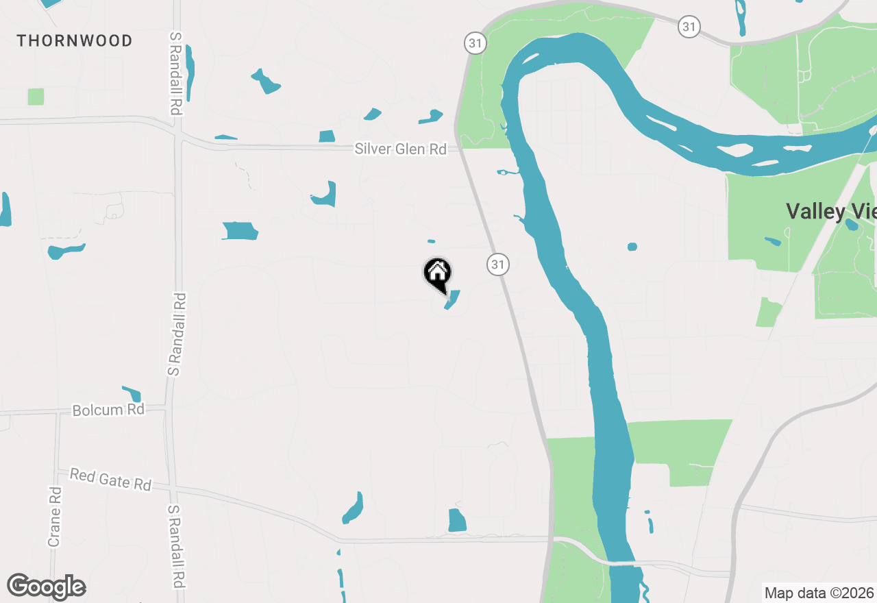 Map of 36W186 River Grange Road, St. Charles, IL 60175
