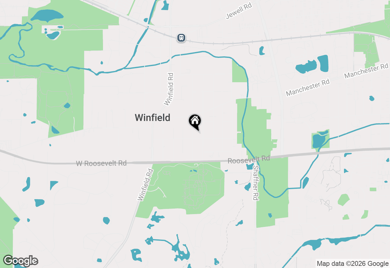 Map of S645 Forest Street, Winfield, IL 60190