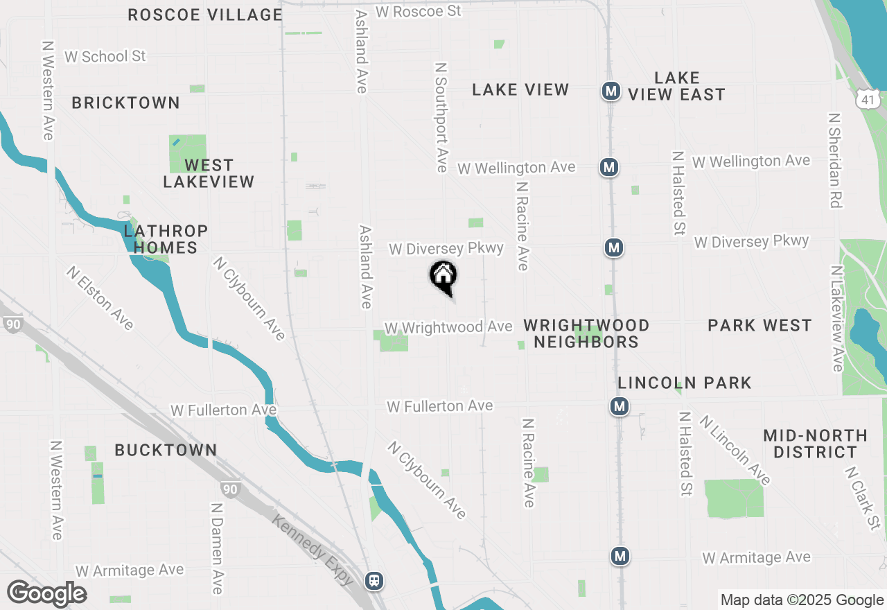 Map of 2632 N Southport Avenue, Chicago, IL 60614
