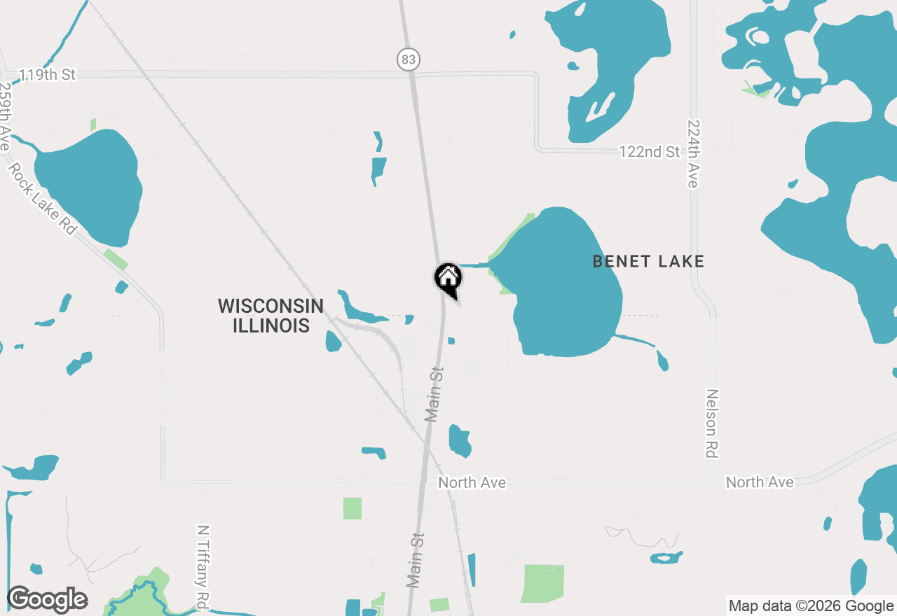 Map of Lt35 128th St #LT36, Trevor, WI 53179