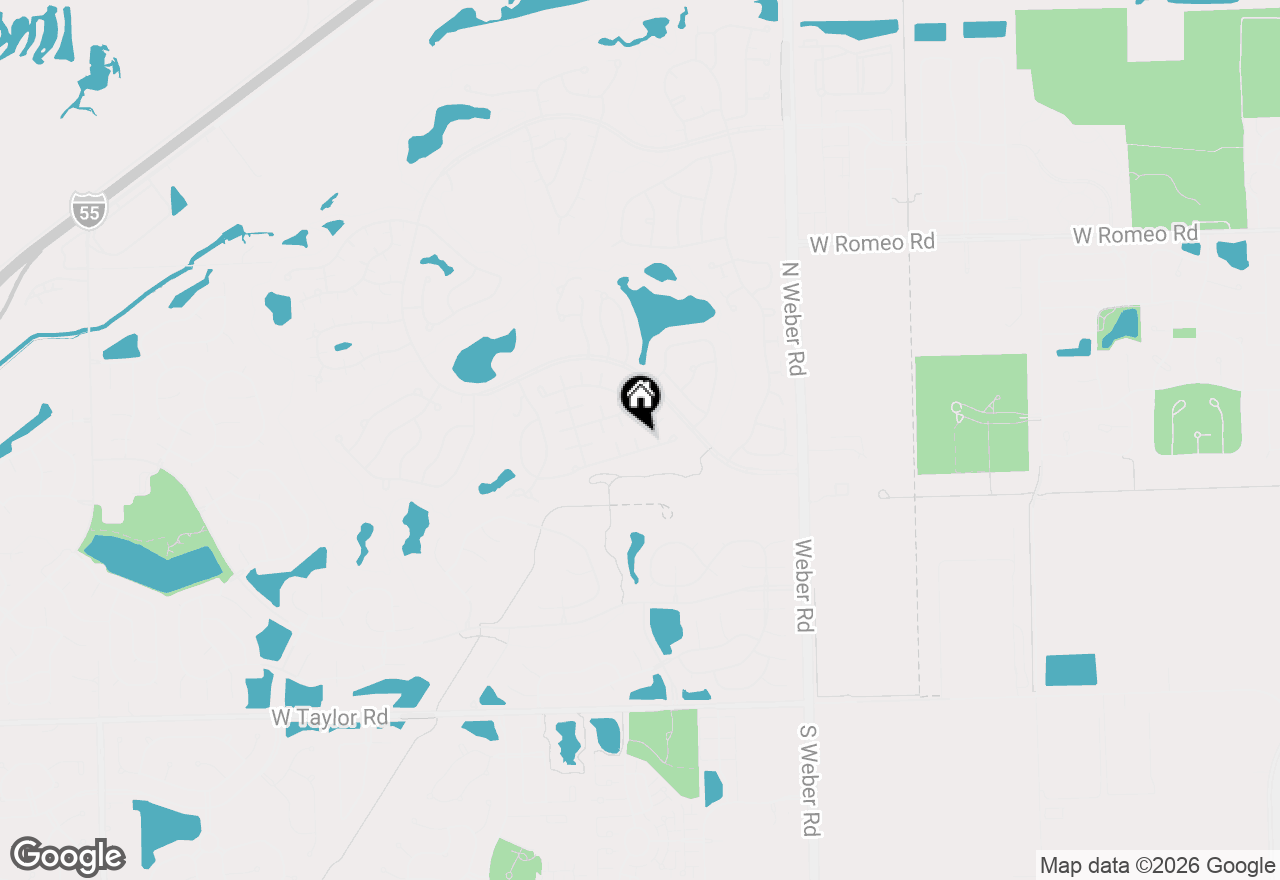 Map of 21046 W Walnut Lane, Plainfield, IL 60544