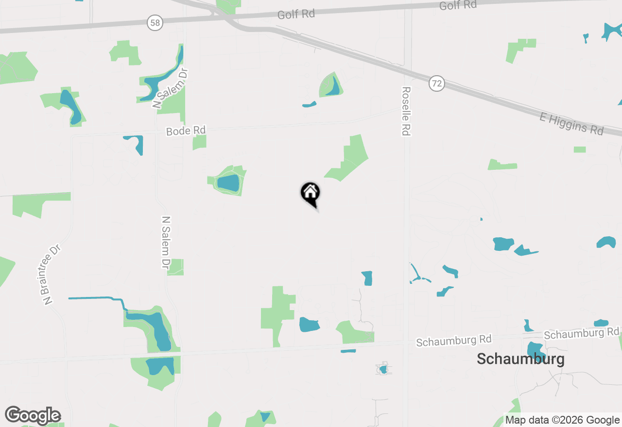 Map of 345 Maricopa Lane, Hoffman Estates, IL 60169