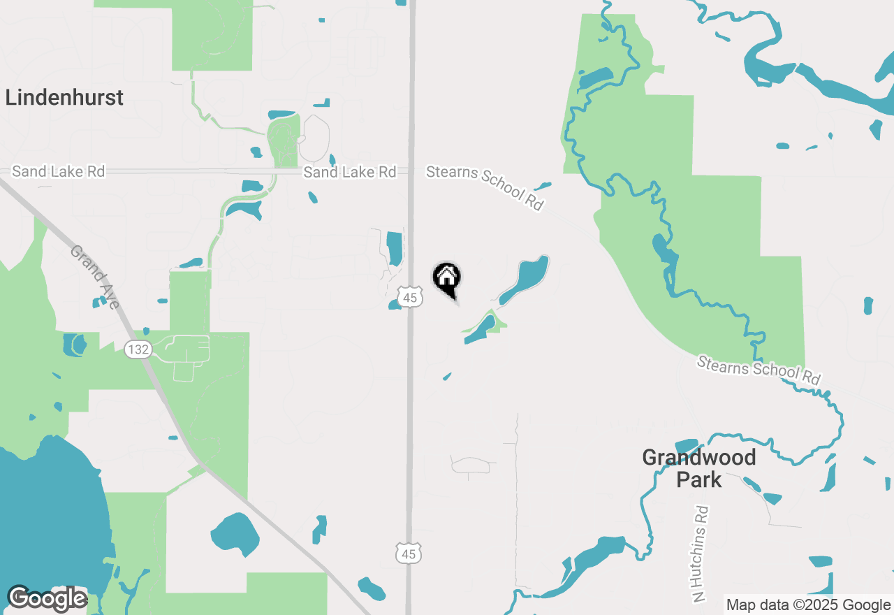 Map of 18863 W Wooddale Trail, Lake Villa, IL 60046