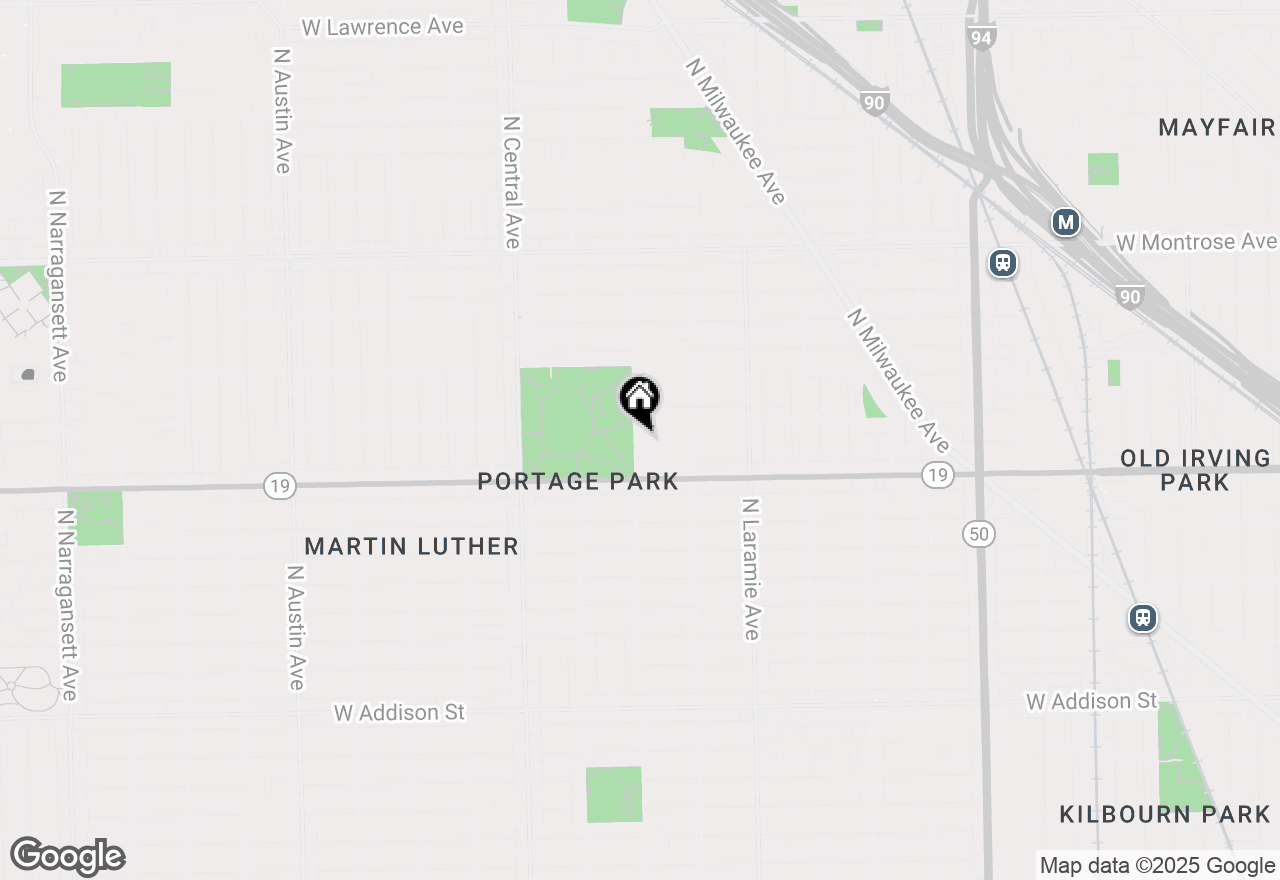 Map of 4039 N Long Avenue #1, Chicago, IL 60641