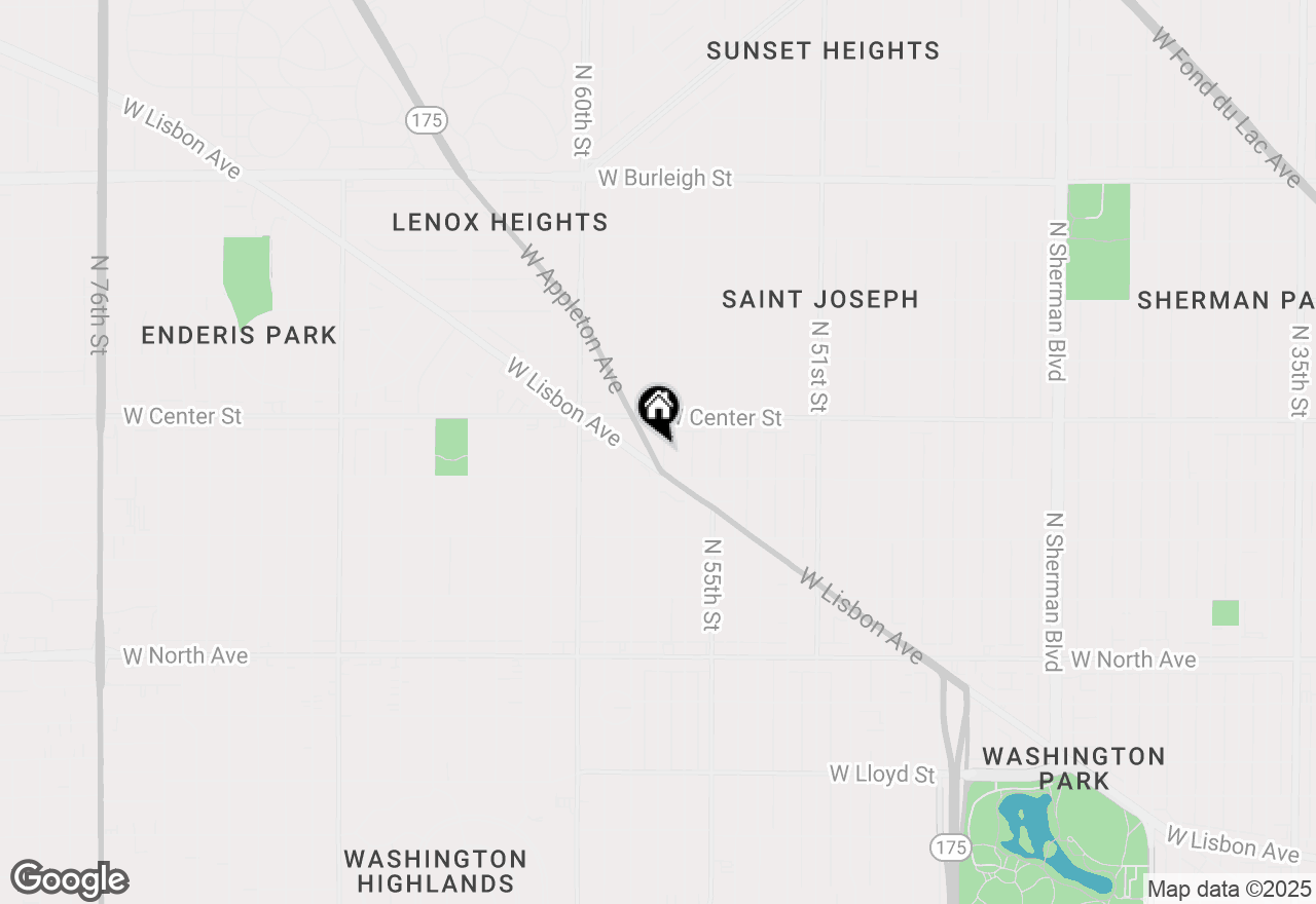 Map of 5642 W Appleton Ave #5650, Milwaukee, WI 53210