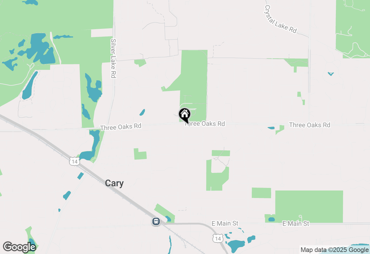 Map of 50 Erin Drive, Cary, IL 60013