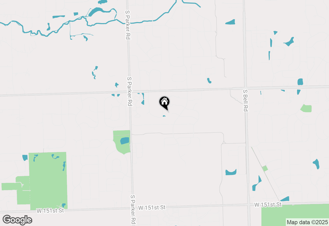 Map of 14456 S Oak Trail, Homer Glen, IL 60491