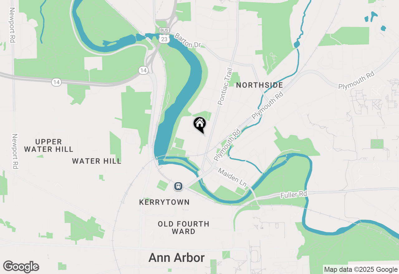 Map of 570 Kellogg Street, Ann Arbor, MI 48108