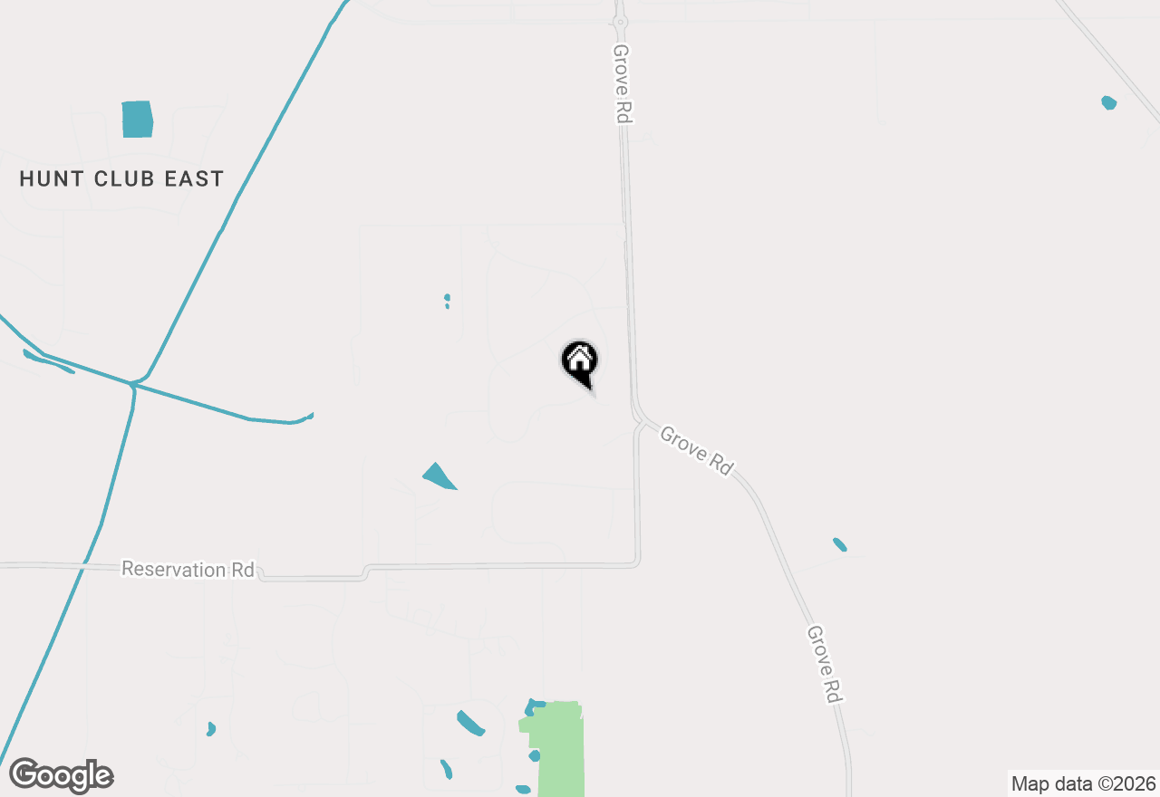 Map of 5445 Half Round Road, Oswego, IL 60543