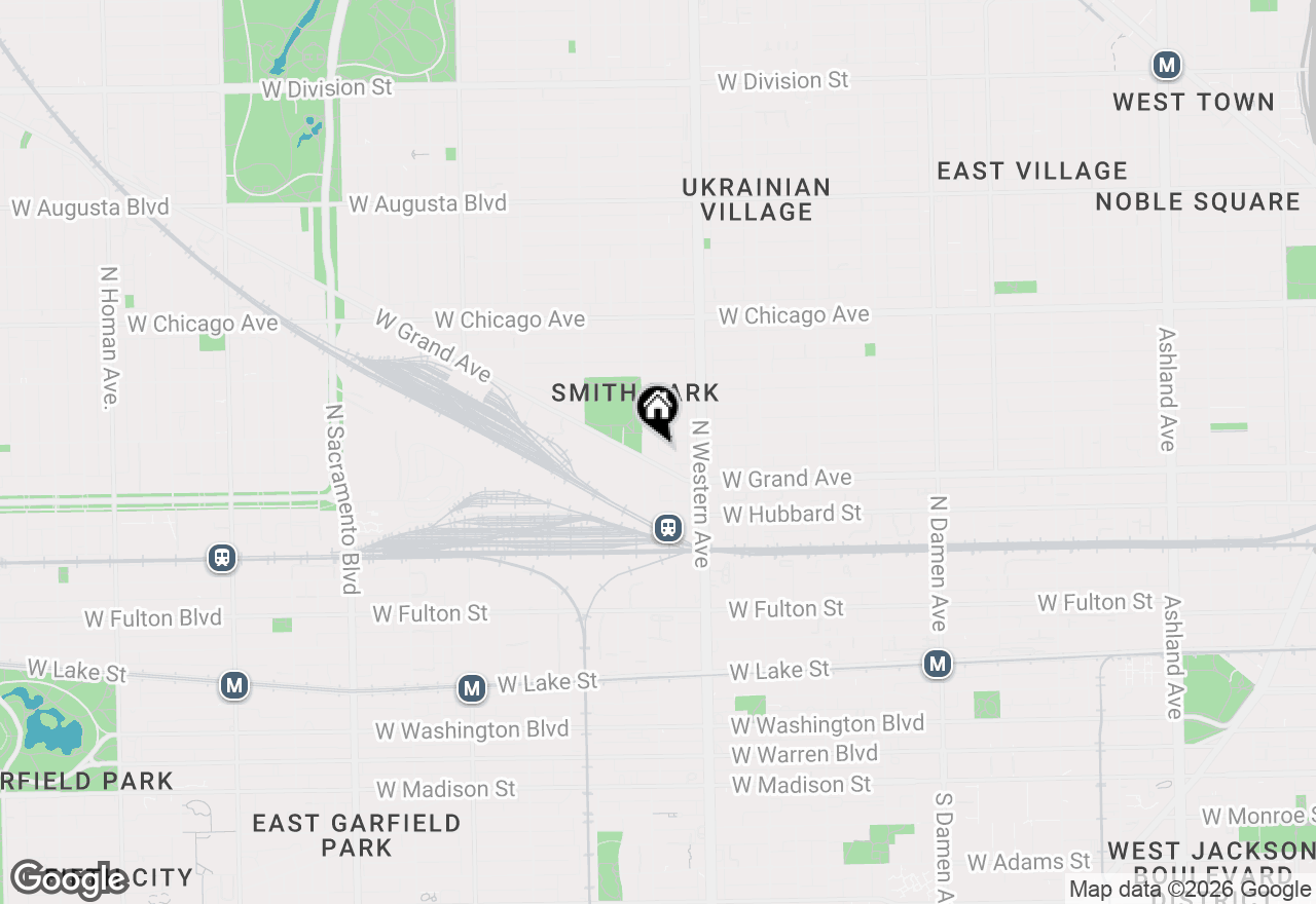 Map of 2455 W Ohio Street #13E, Chicago, IL 60612