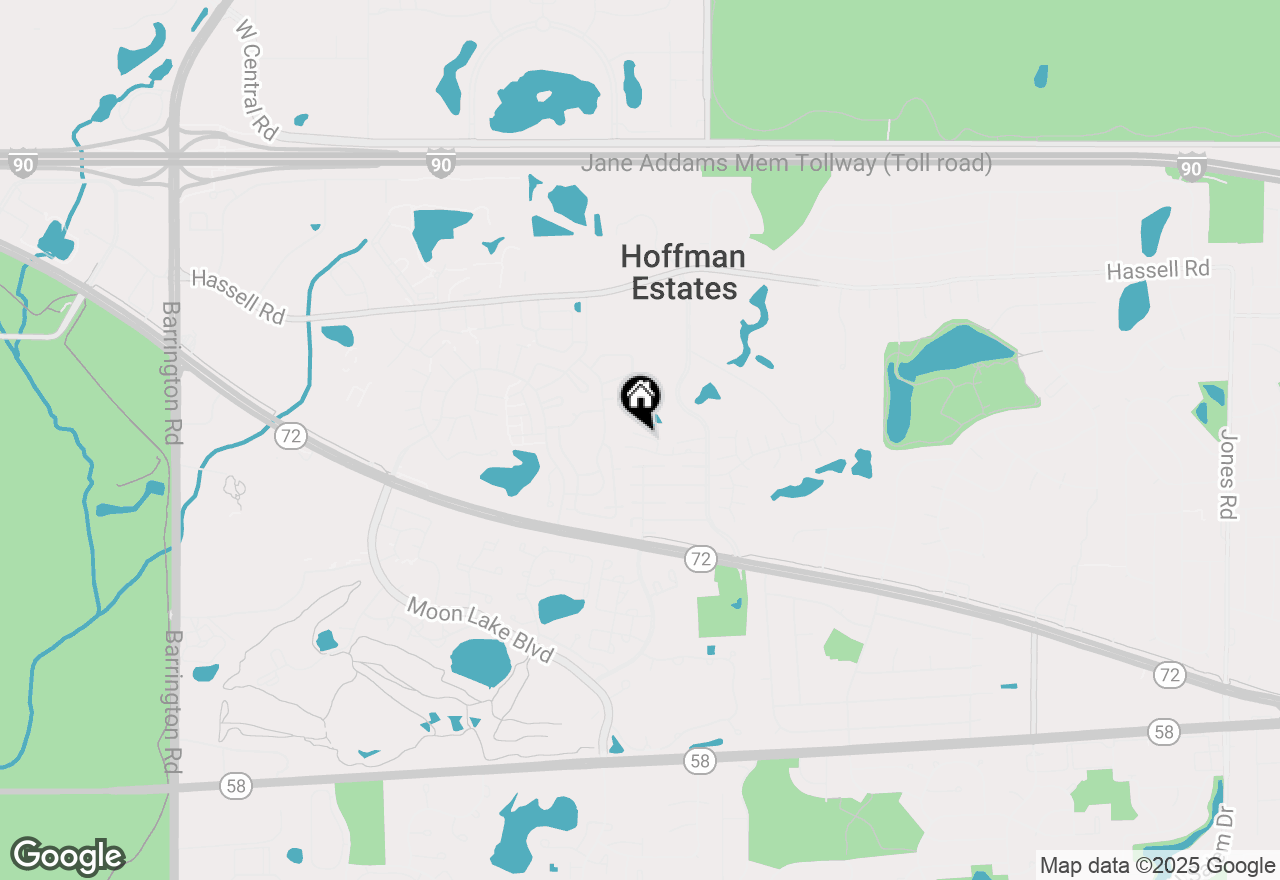 Map of 1840 Huntington Boulevard #BW608, Hoffman Estates, IL 60169