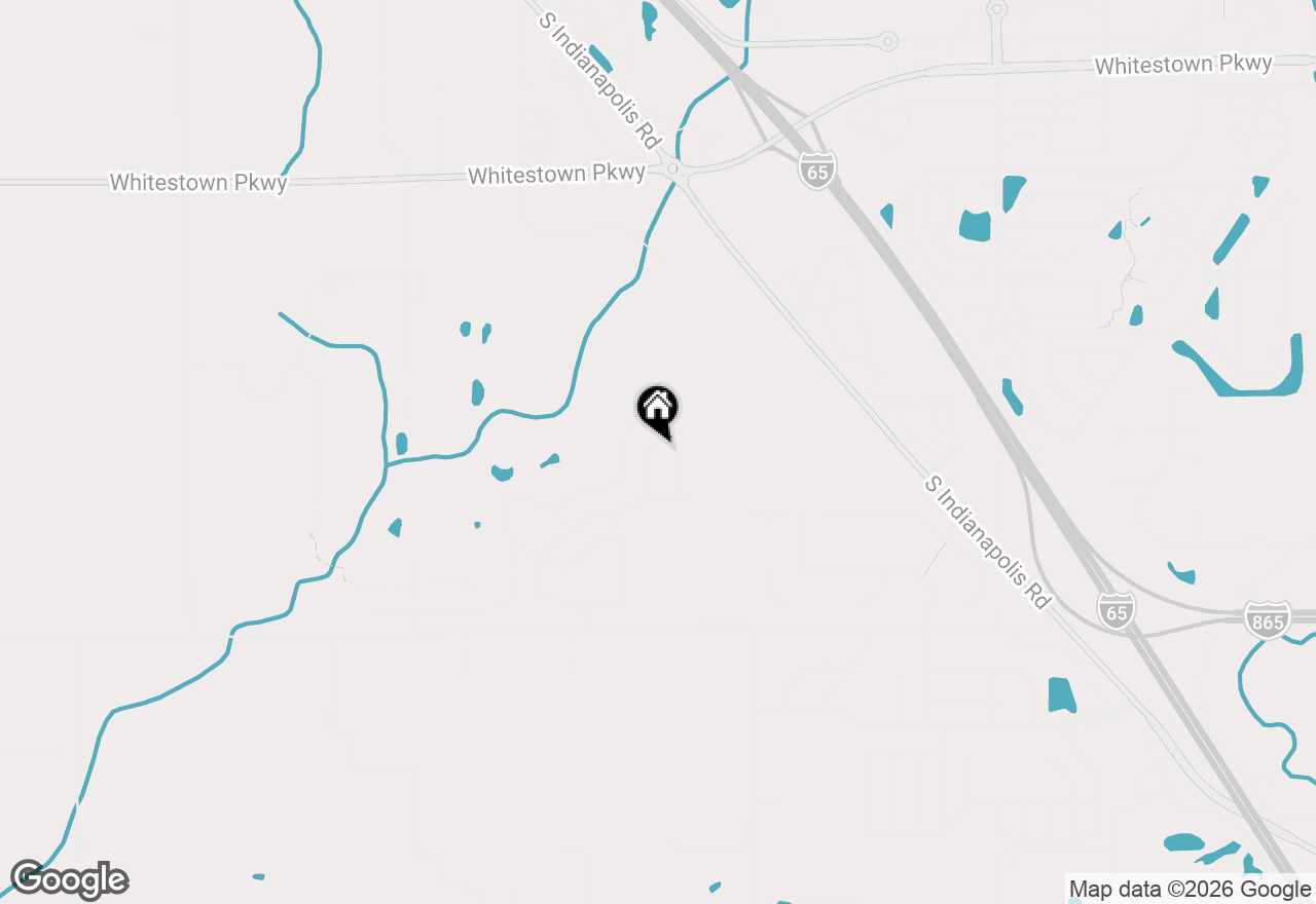 Map of 7129 Firestone Road, Whitestown, IN 46075
