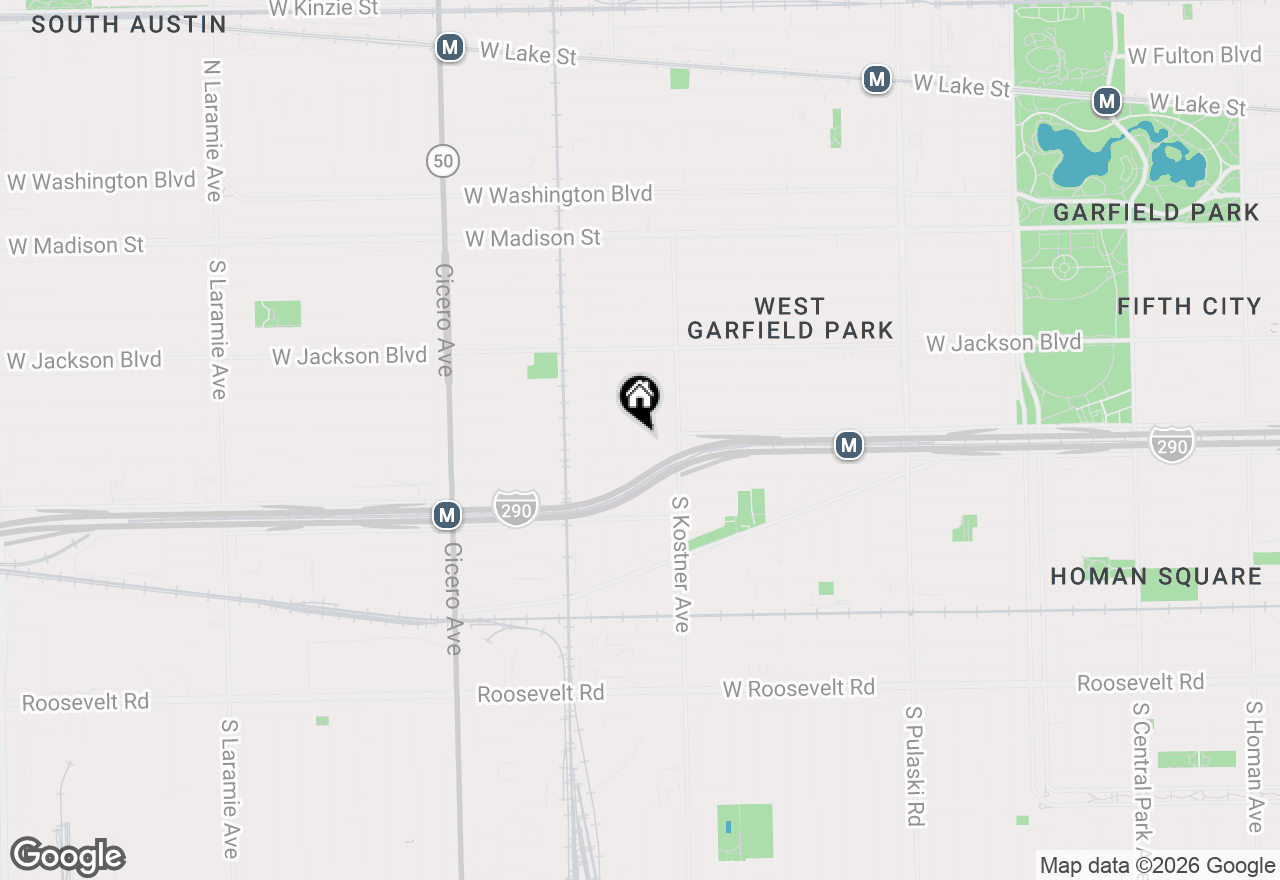 Map of 4441 W Congress Parkway, Chicago, IL 60624