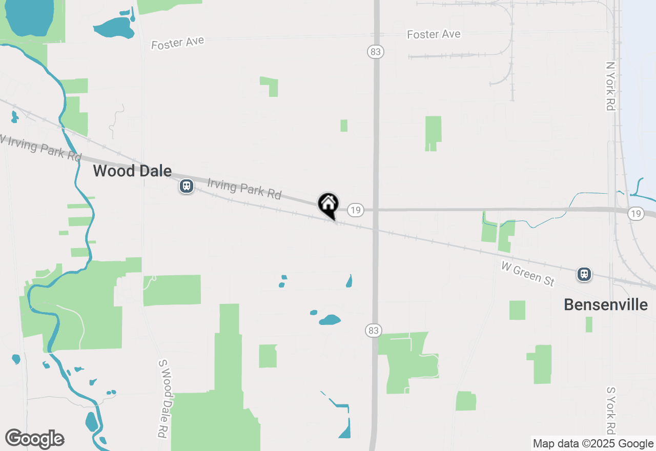 Map of 437 E Potter Street, Wood Dale, IL 60191