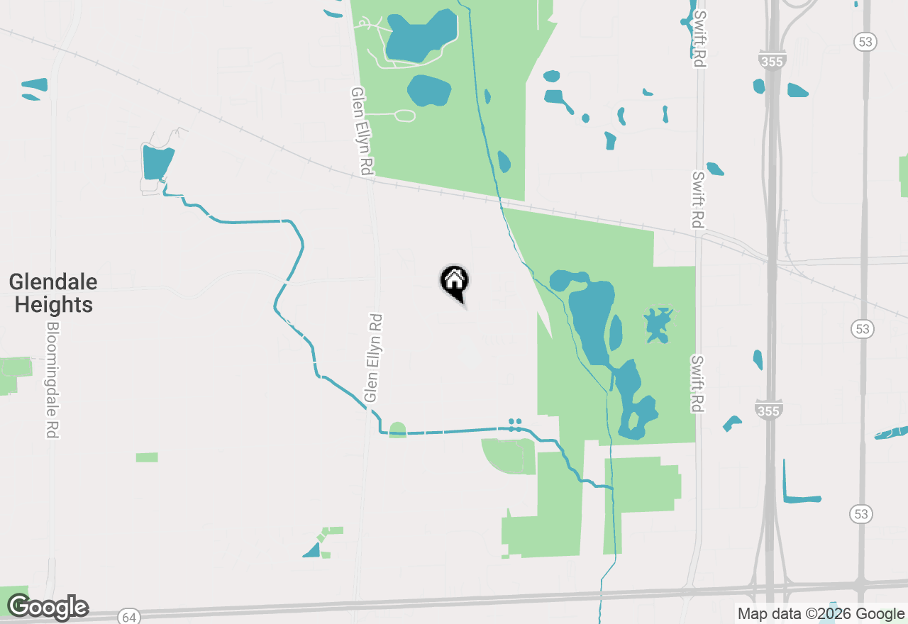 Map of 670 Marilyn Avenue #203, Glendale Heights, IL 60139