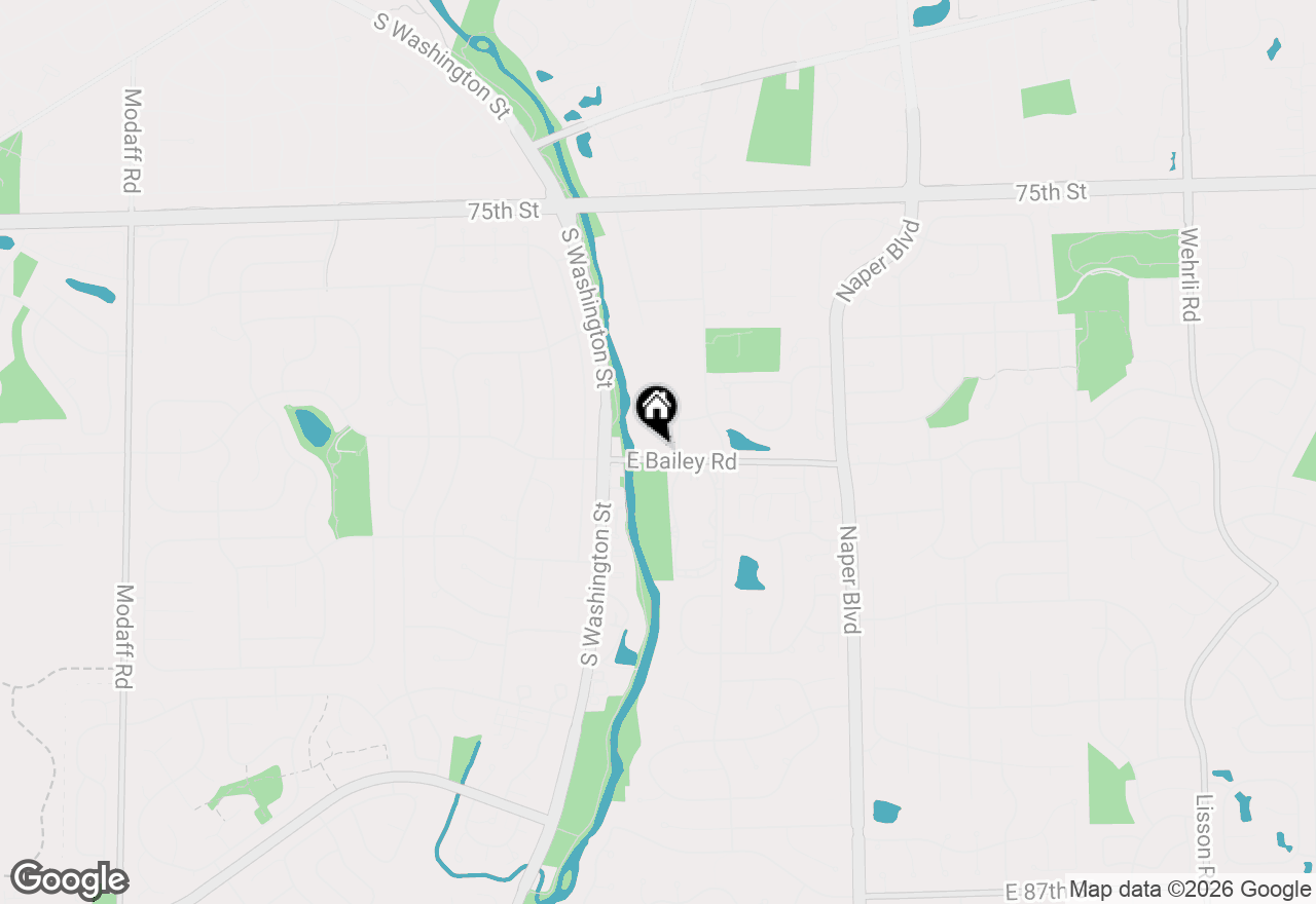 Map of 162 Pier Court, Naperville, IL 60565