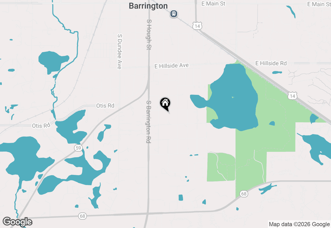 Map of 1004 S Grove Avenue, Barrington, IL 60010
