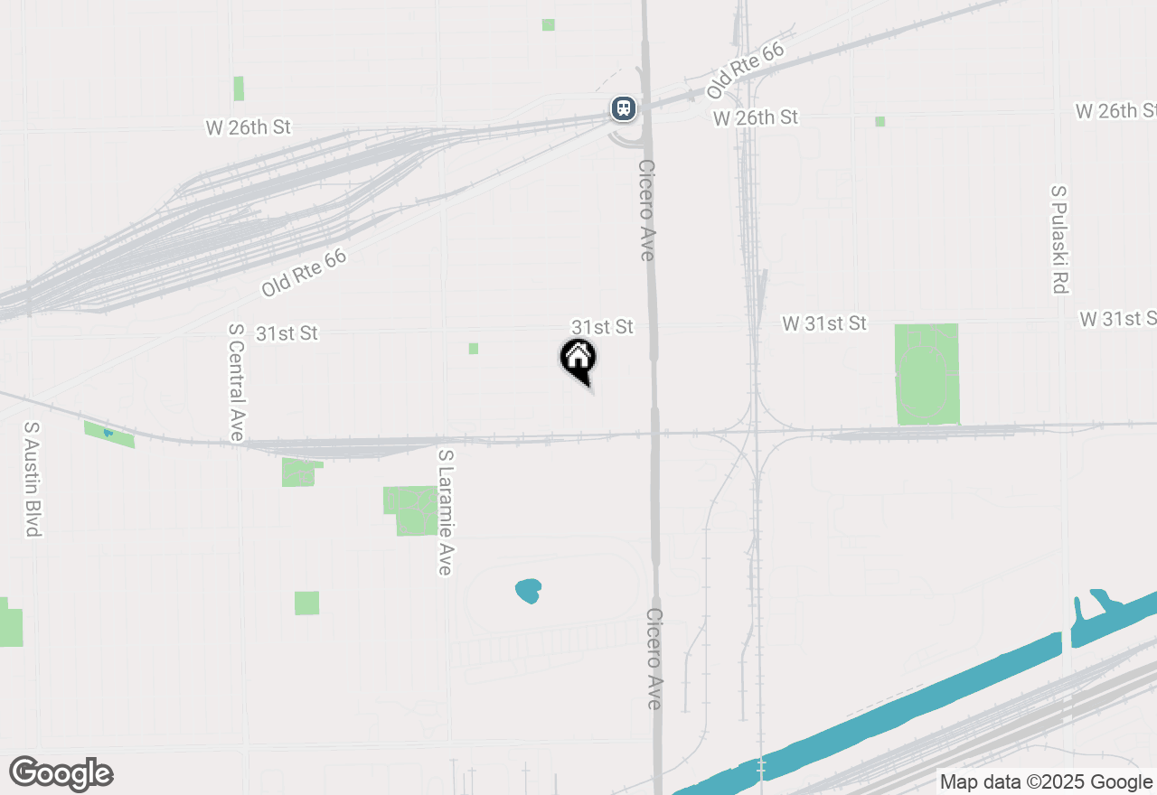 Map of 3214 S 49th Avenue, Cicero, IL 60804