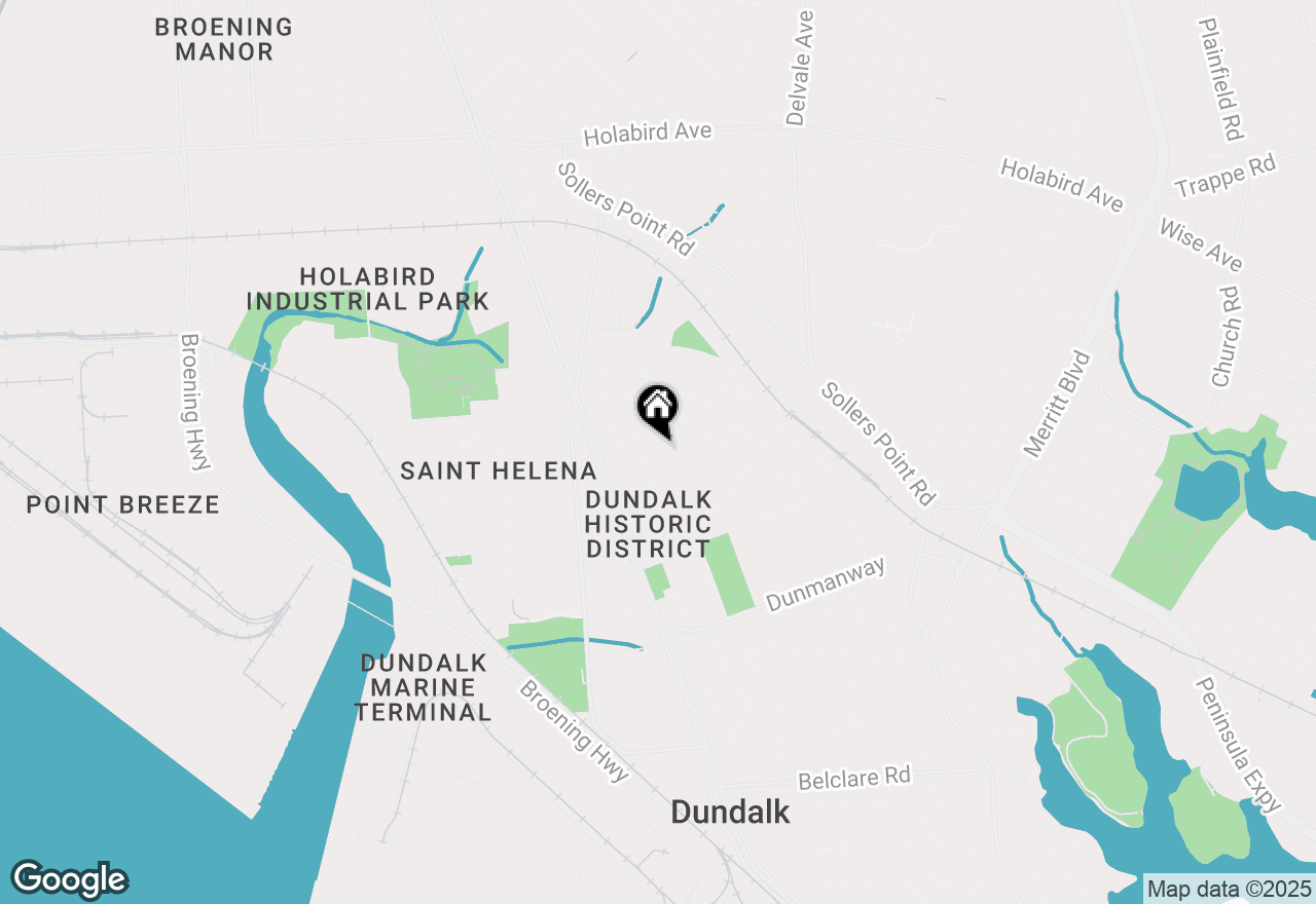 Map of 30 Portship Road, Baltimore, MD 21222