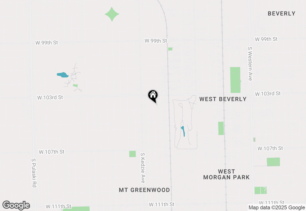 Map of 10344 S Albany Avenue, Chicago, IL 60655