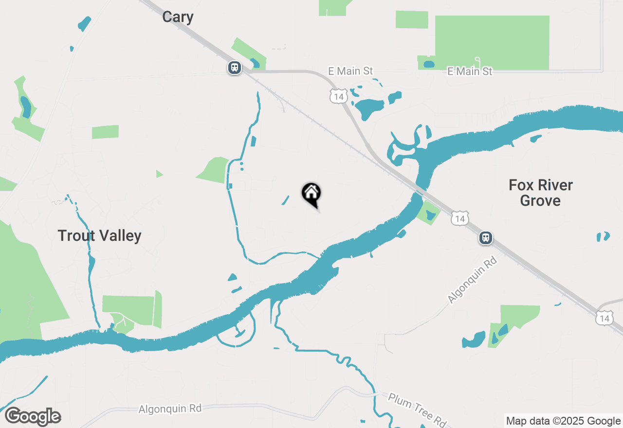 Map of 176 Detroit Street #5, Cary, IL 60013