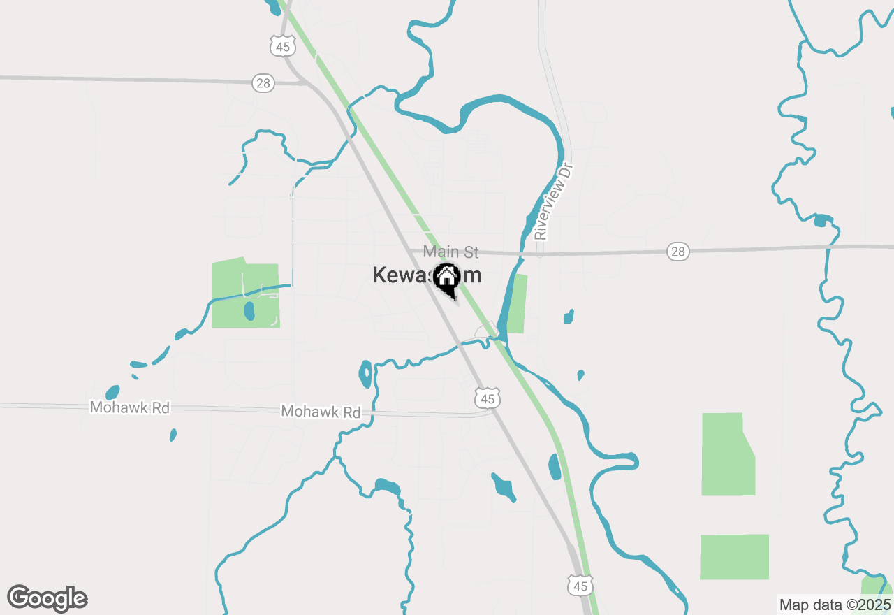 Map of 1136 Fond Du Lac Ave, Kewaskum, WI 53040