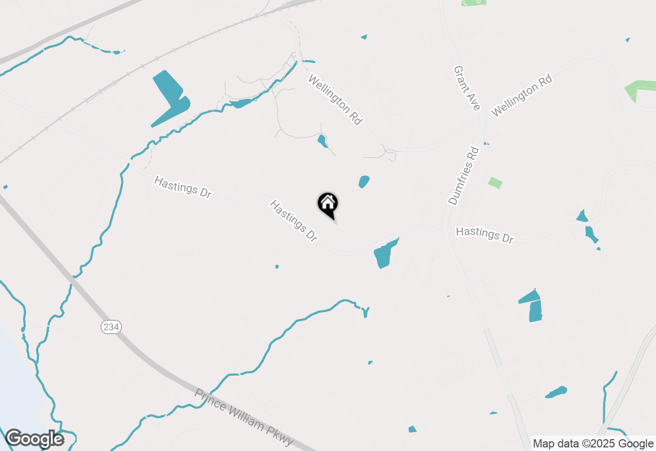 Map of 10124 Trinity Lane, Manassas, VA 20110