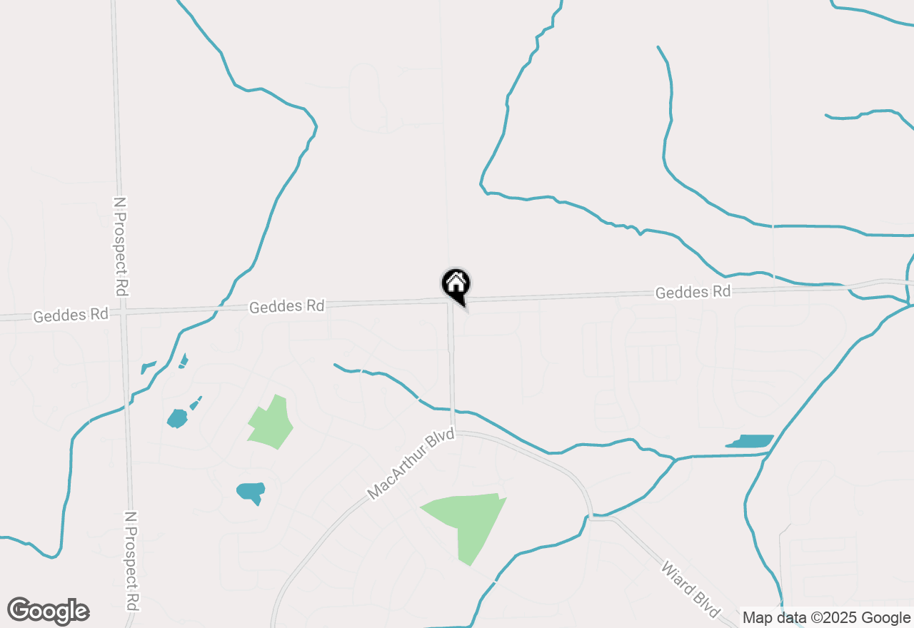 Map of 9047 Arlington Drive, Ypsilanti, MI 48198