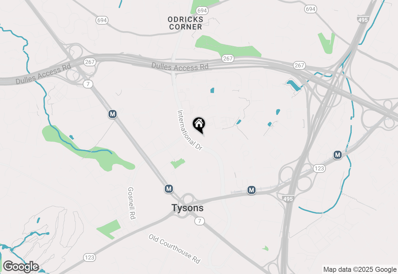 Map of 1625 International Drive #402, Mclean, VA 22102