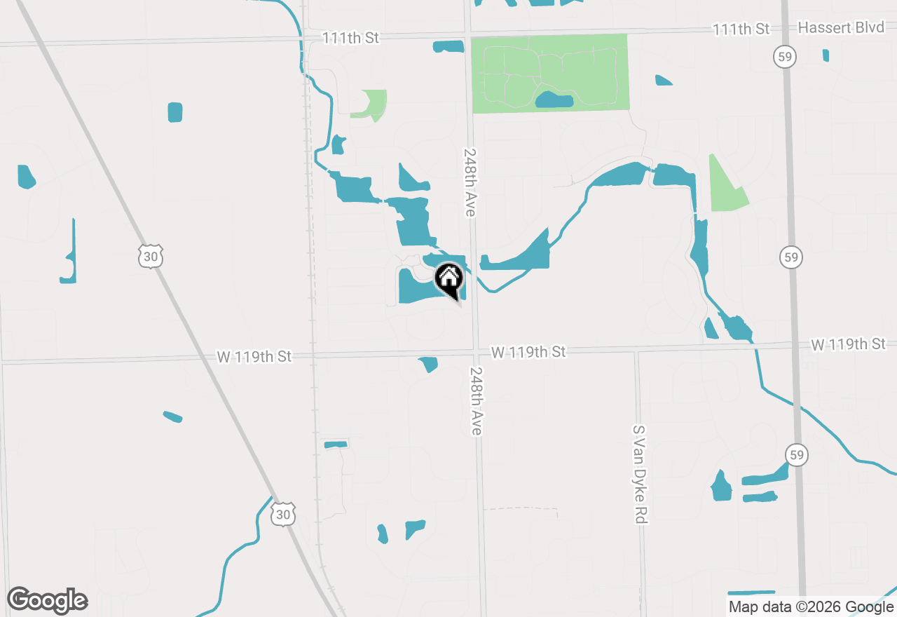 Map of 24904 Gates Lane, Plainfield, IL 60585